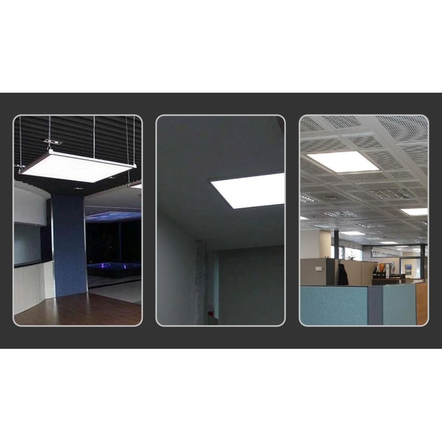 Aigostar - Pannello LED da incasso LED/50W/230V 60x60 cm 6000K