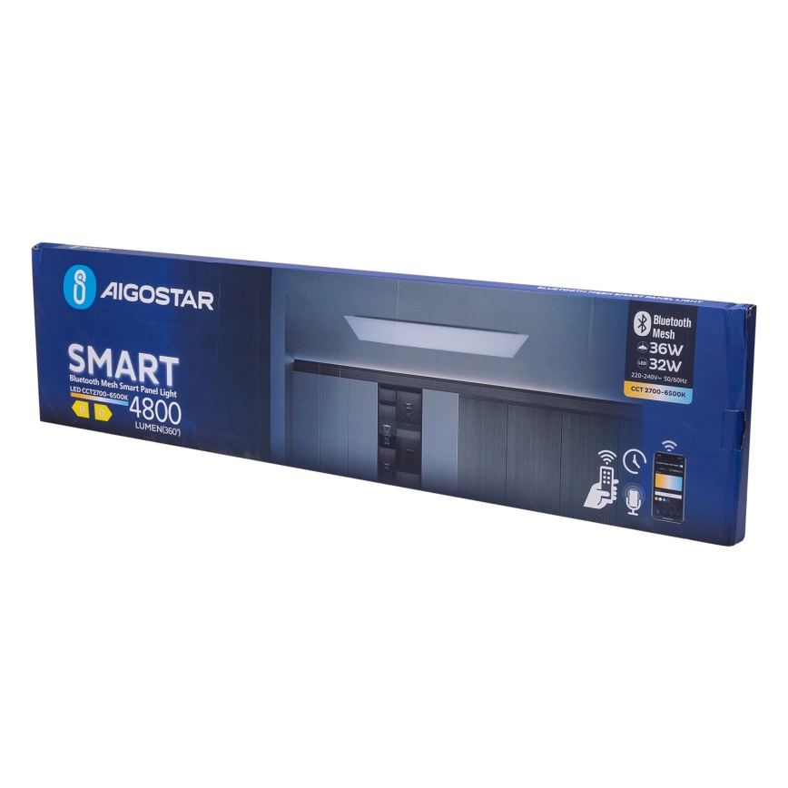 Aigostar - Pannello LED dimmerabile da incasso MESH LED/36W/230V 2700-6500K 120x30 cm