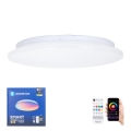 Aigostar - Plafoniera da bagno dimmerabile LED RGBW MESH Smart LED/18W/230V 3000-6500K IP44 + telecomando
