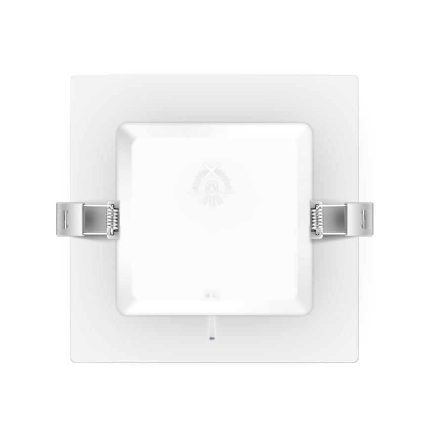 Aigostar - Plafoniera LED 6W 230V 3000K 12x12 cm bianca