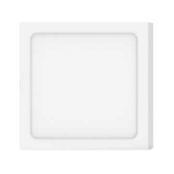 Aigostar - Plafoniera LED da soffitto a montaggio superficiale, 18W/230V, 4000K, 22,6x22,6 cm, bianco