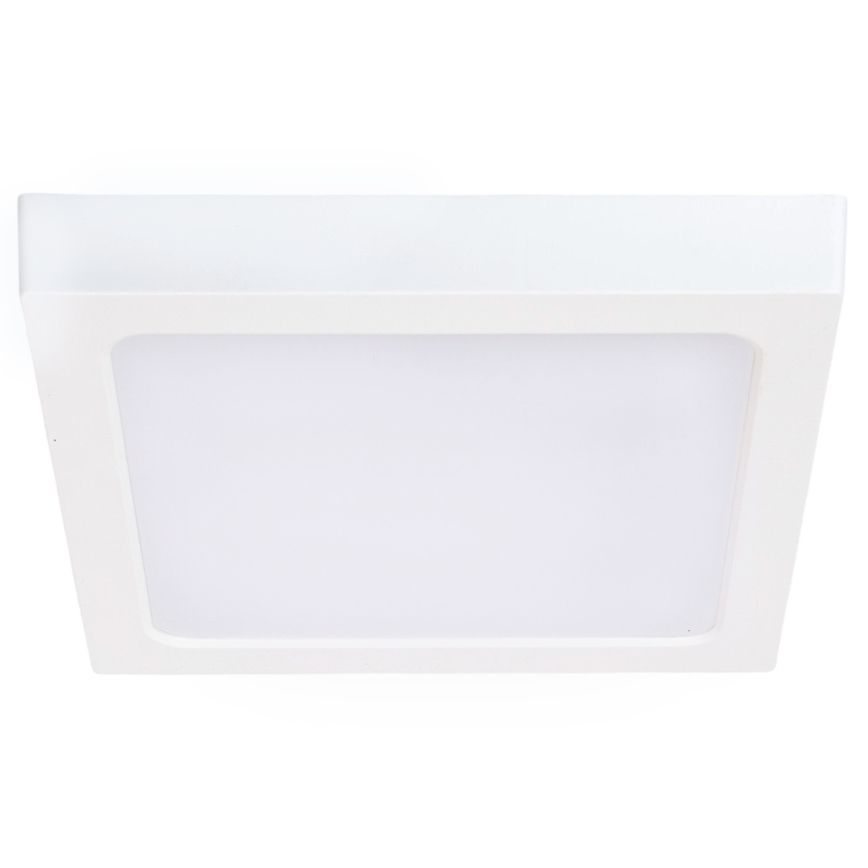 Aigostar - Plafoniera LED da soffitto a montaggio superficiale, 18W/230V, 4000K, 22,6x22,6 cm, bianco