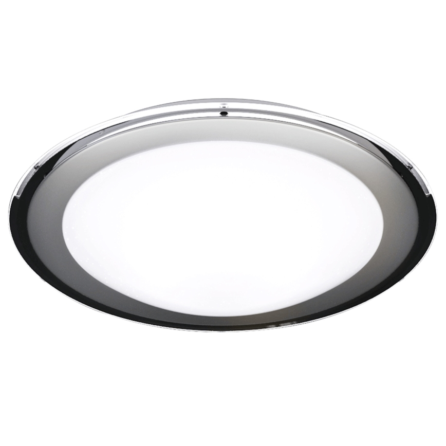 Aigostar - Plafoniera LED dimmerabile LED/60W/230V 2700-6500K Ø 52,7 cm cromo + telecomando