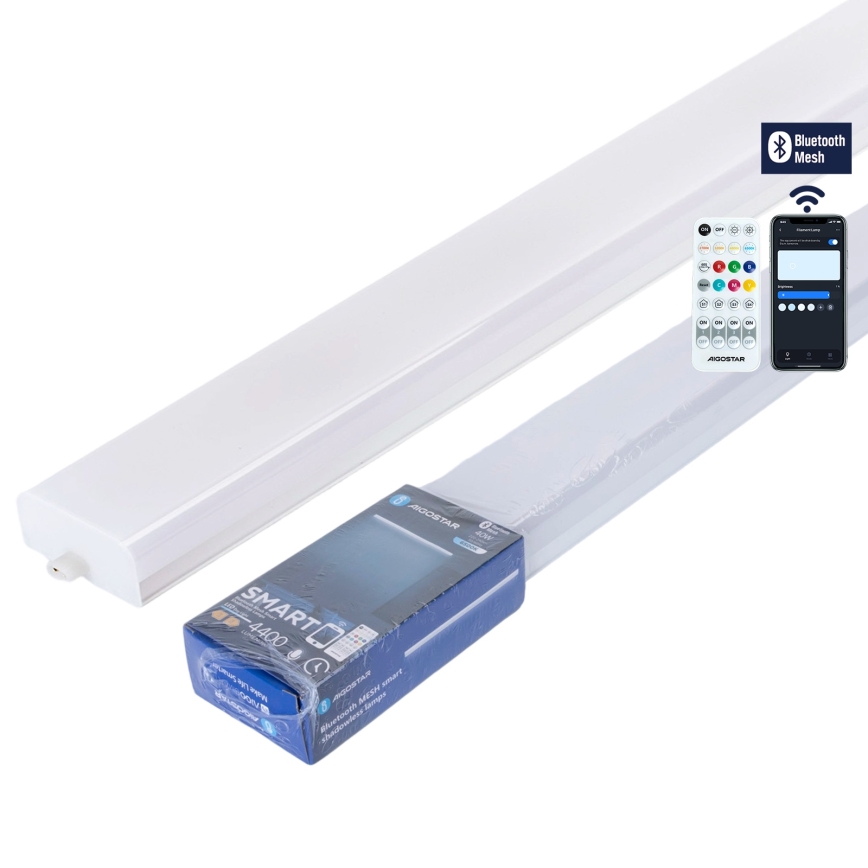 Aigostar - Plafoniera LED dimmerabile MESH LED/40W/230V 6500K