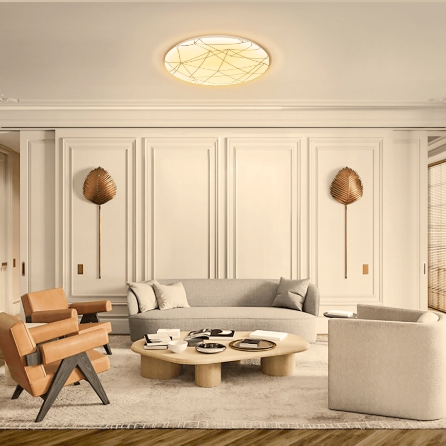 Aigostar - Plafoniera LED LED/36W/230V 3000K diametro 38cm