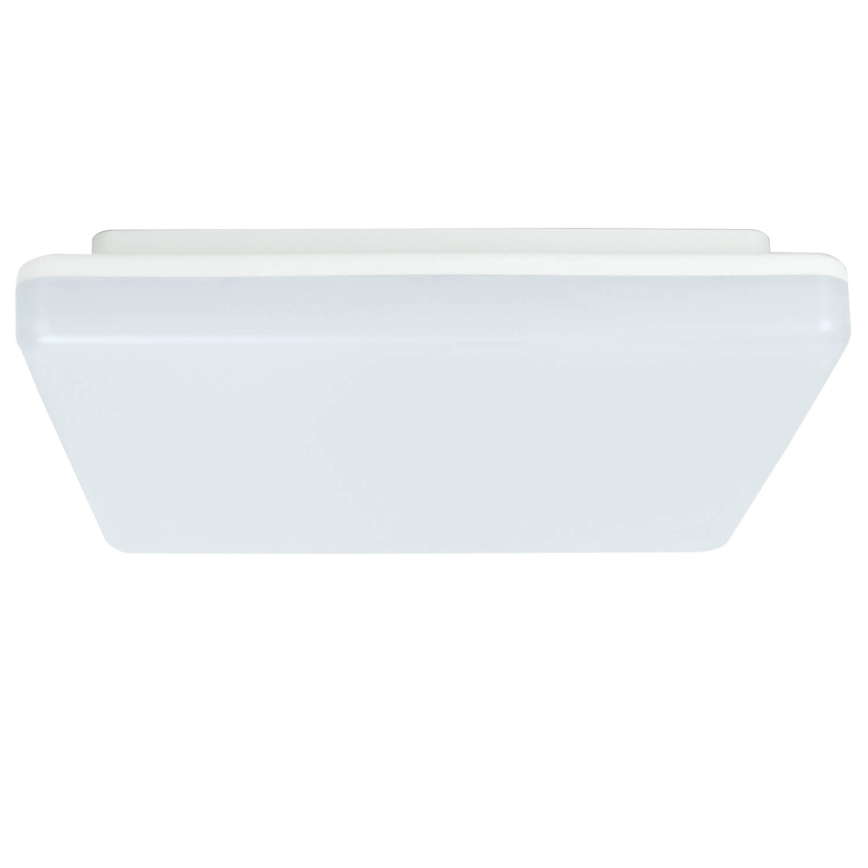 Aigostar - Plafoniera da soffitto LED dimmerabile per bagno, 18W, 230V, 3000K-6500K, IP54 + telecomando