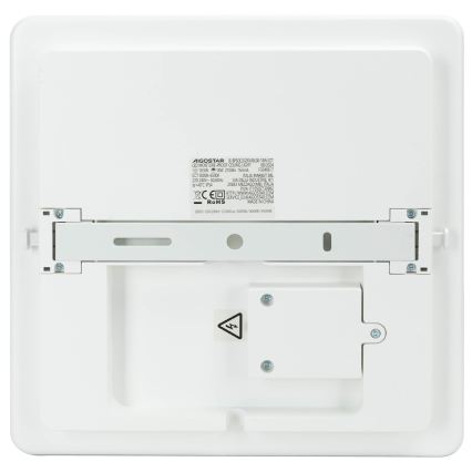 Aigostar - Plafoniera da soffitto LED dimmerabile per bagno, 18W, 230V, 3000K-6500K, IP54 + telecomando
