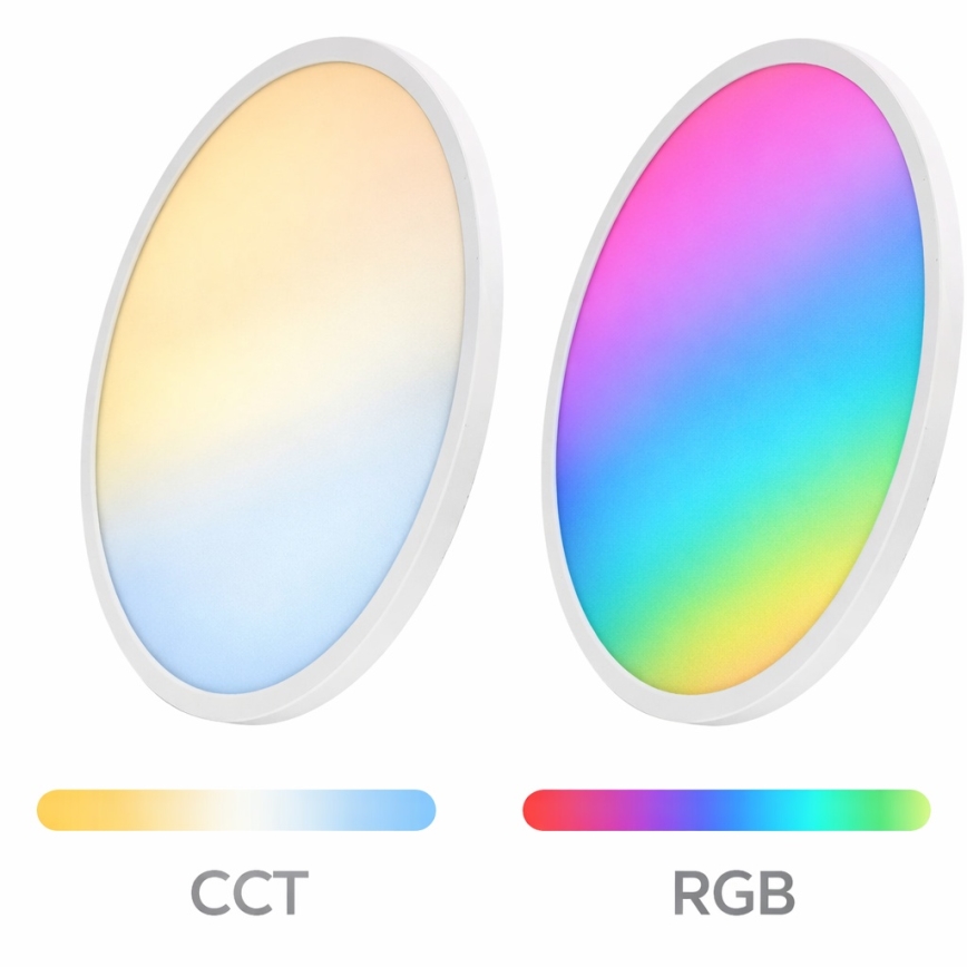 Aigostar - Lampada da soffitto dimmerabile LED RGBW MESH LED/24W/230V 3000-6500K bianco + telecomando