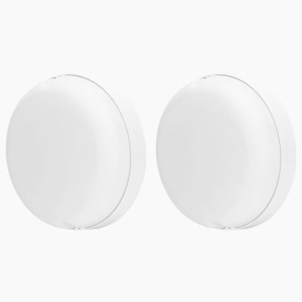 Aigostar - Plafoniera solare LED con sensore 2xLED/35W/3,7V 6000 mAh IP65 + telecomando