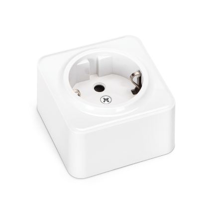 Aigostar - Presa a muro domestica SCHUKO 250V bianca