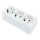 Aigostar - Presa domestica 3 posti SCHUKO 250/16A