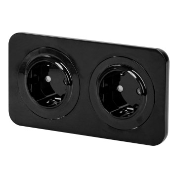 Aigostar - Presa domestica doppia SCHUKO 250 V / 16 A