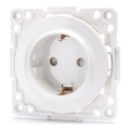 Aigostar - Presa domestica SCHUKO senza cornice 250V/16A bianca