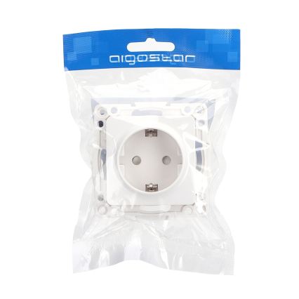 Aigostar - Presa domestica senza cornice SCHUKO 250V bianca