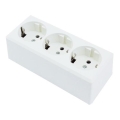 Aigostar - Presa domestica tripla SCHUKO 250/16A