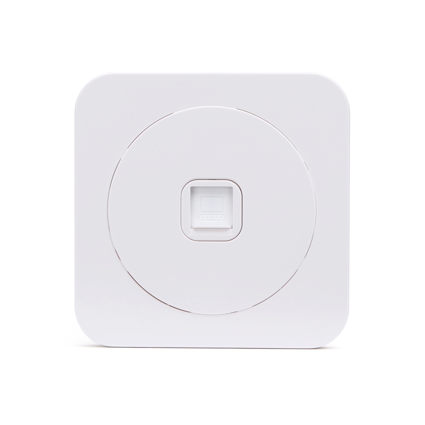 Aigostar - Presa elettrica con cornice bianca