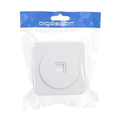 Aigostar - Presa elettrica con cornice bianca