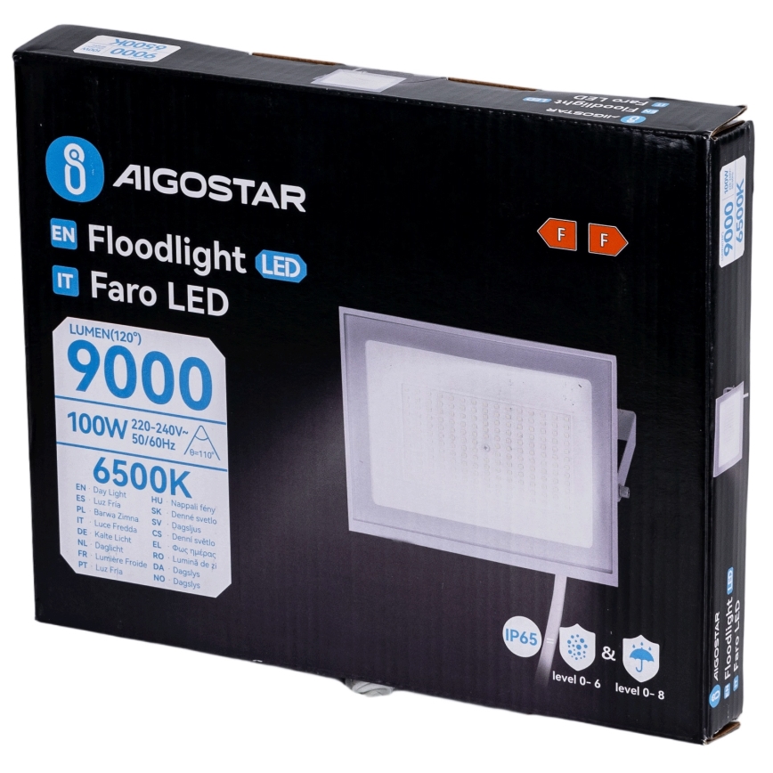 Aigostar - Proiettore LED/100W/230V 6500K IP65