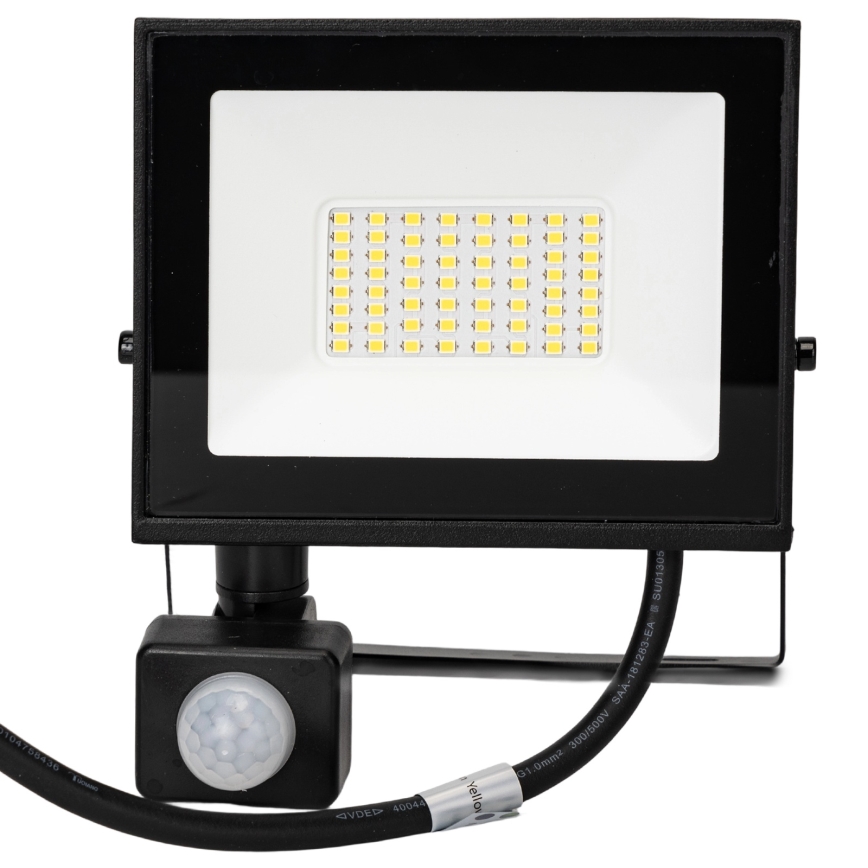Aigostar - Proiettore LED con sensore, 30W, 230V, 4000K, IP65