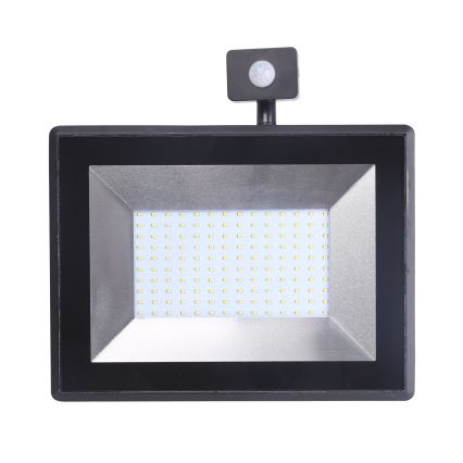 Aigostar - Proiettore LED con sensore LED/100W/230V IP65 nero