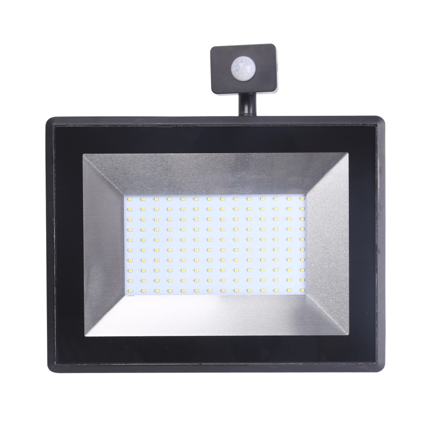 Aigostar - Proiettore LED con sensore LED/100W/230V IP65 nero