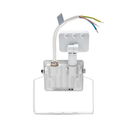 Aigostar - Proiettore LED con sensore LED/10W/230V 4000K IP65 bianco