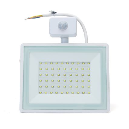 Aigostar - Proiettore LED con sensore LED/50W/230V 6400K IP65 bianco