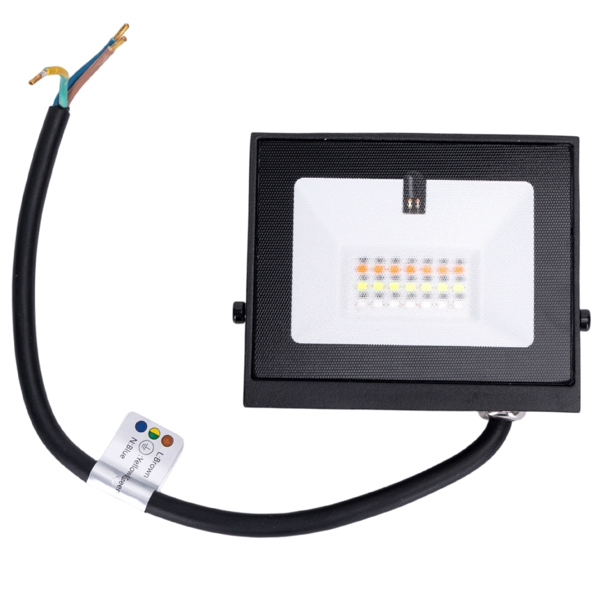 Aigostar - Proiettore LED RGB dimmerabile LED/20W/230V IP65 + telecomando