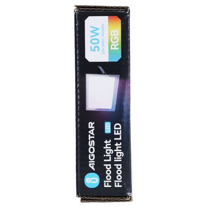 Aigostar - Proiettore LED RGB dimmerabile LED/50W/230V IP65 + telecomando