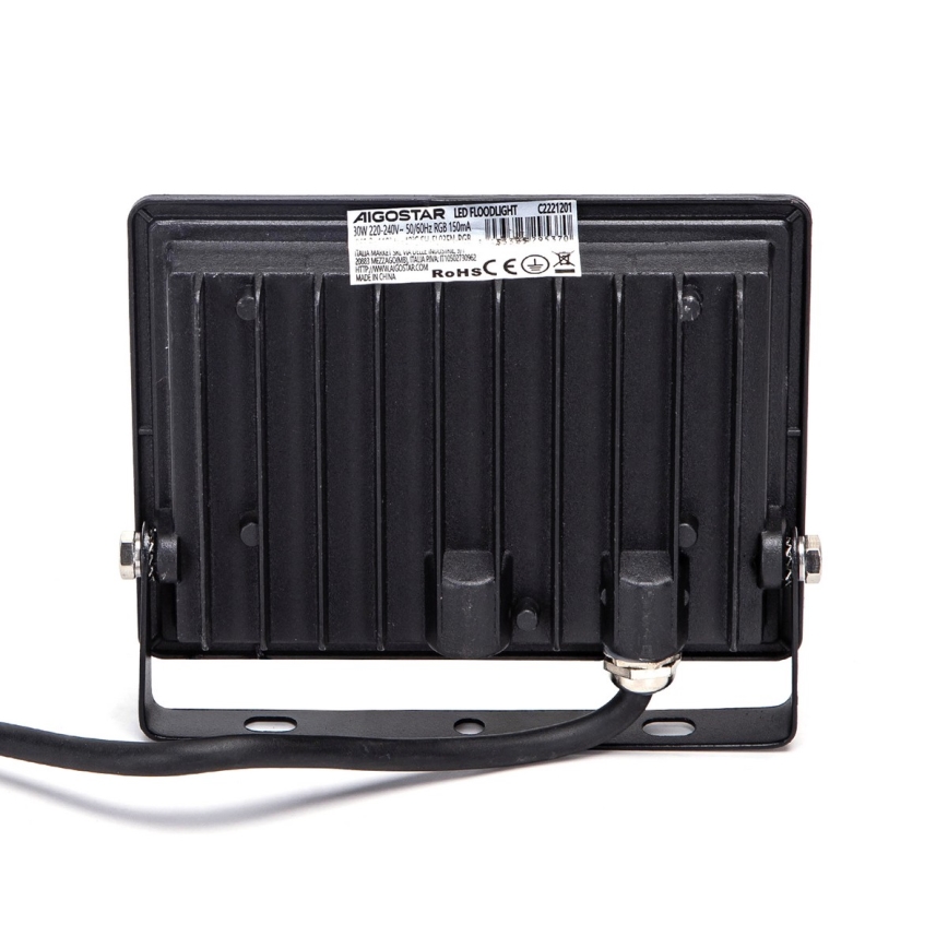 Aigostar - Proiettore LED RGBW dimmerabile/LED/30W/230V IP65 + telecomando