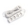 Aigostar - Prolunga 4Z Tipo F 1,5m bianco SCHUKO