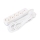 Aigostar - Prolunga con interruttore 4 prese Tipo F 3m SCHUKO bianco