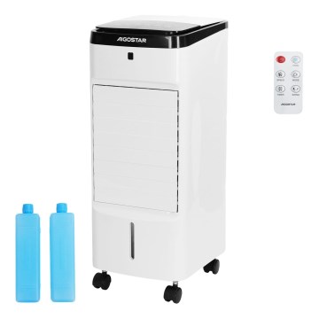 Aigostar - Raffrescatore d'aria 60W/230V bianco + telecomando