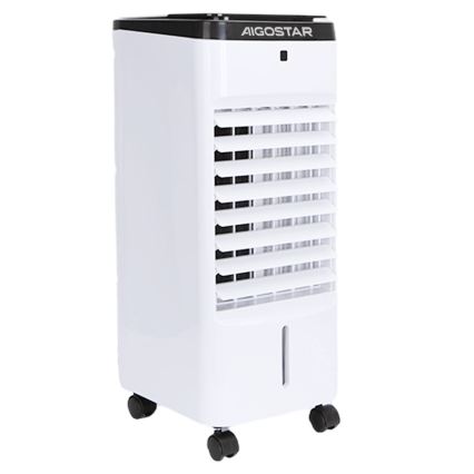 Aigostar - Raffrescatore d'aria 60W/230V bianco + telecomando