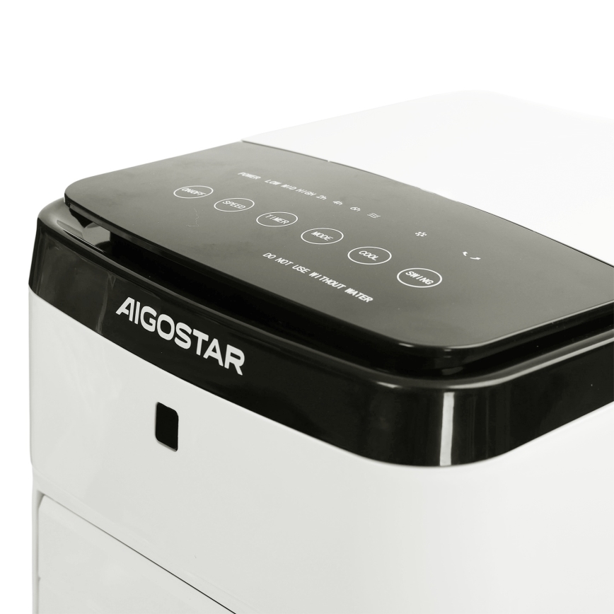 Aigostar - Raffrescatore d'aria 60W/230V bianco + telecomando