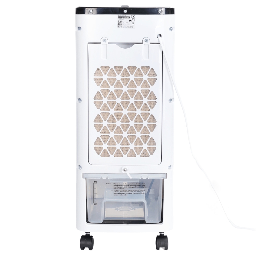 Aigostar - Raffrescatore d'aria 60W/230V bianco + telecomando