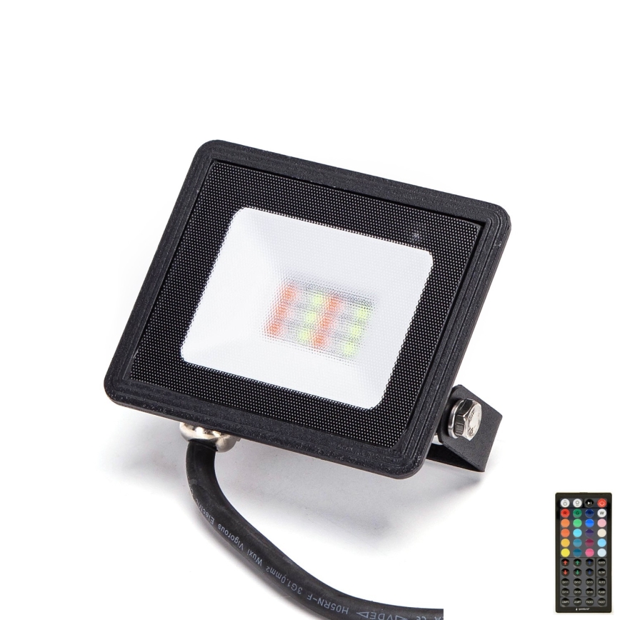 Aigostar - Riflettore LED RGB LED/10W/230V IP65 + telecomando