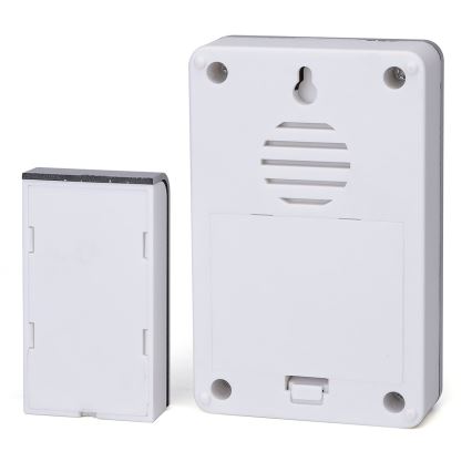 Aigostar - SET 2x Campanello wireless 3xAA IP44 bianco