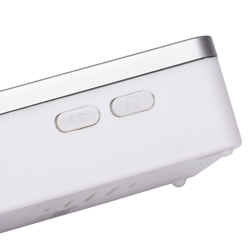 Aigostar - SET 2x Campanello wireless 3xAA IP44 bianco