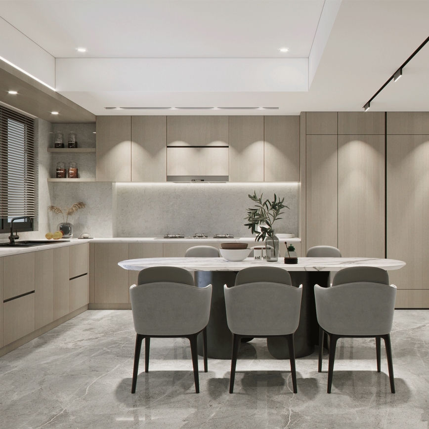 Aigostar - SET 3x faretti da incasso LED/5W/230V 6500K Ø 8,5 cm Bianco