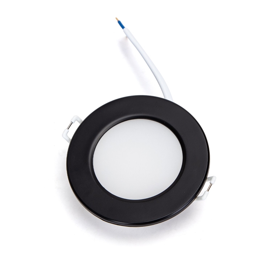 Aigostar - SET 3x Lampada da incasso da esterno LED LED/4,8W/230V 3000K IP65 nero