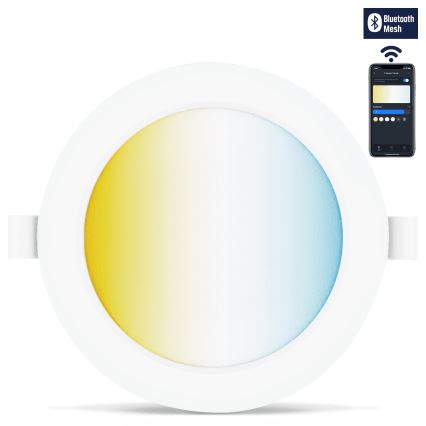 Aigostar - SET 3x Lampada da incasso LED dimmerabile MESH LED/6W/230V 2700K-6500K diametro 11,5cm