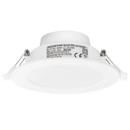Aigostar - SET 3x Lampada da incasso LED dimmerabile MESH LED/6W/230V 2700K-6500K diametro 11,5cm
