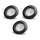 Aigostar - Set da 3 faretti da incasso LED 1x GU10/4,5W/230V 6500K nero