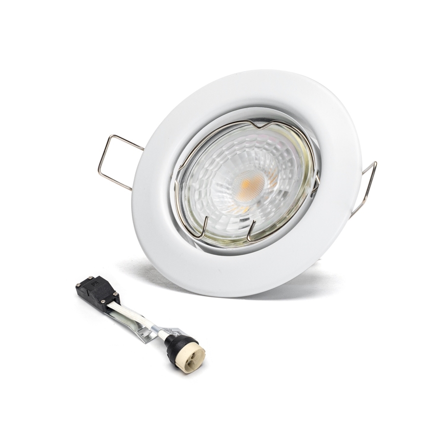 Aigostar - Set da 3 faretti LED da incasso 1xGU10/4,5W/230V 3000K bianco