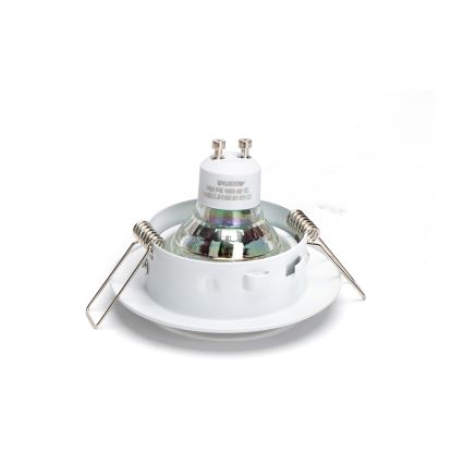 Aigostar - Set di 3 faretti LED da incasso, attacco 1x GU10, 4,5W, 230V, 6500K, bianco