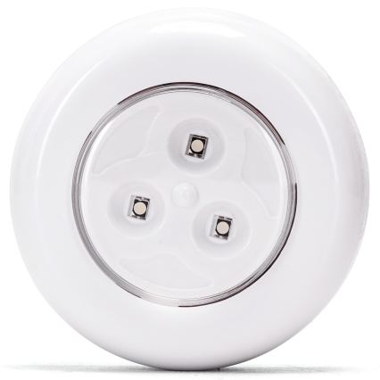 Aigostar - Set da 3 lampade notturne portatili LED RGB, alimentazione 3x AAA, con telecomando