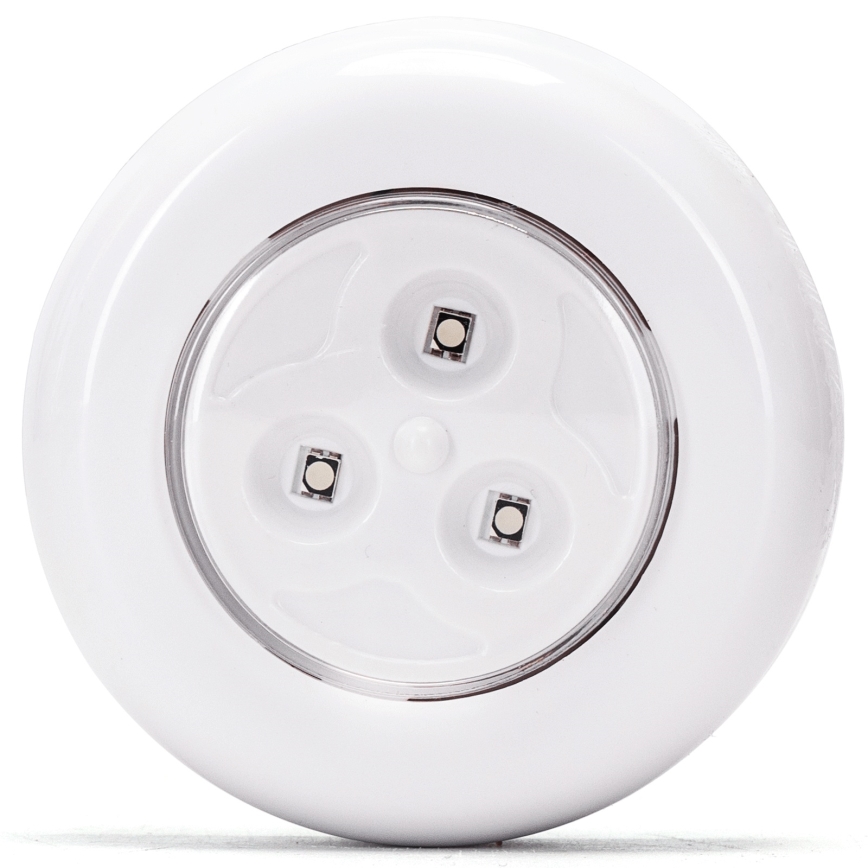 Aigostar - Set da 3 lampade notturne portatili LED RGB, alimentazione 3x AAA, con telecomando