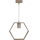 Aigostar - Sospensione 1xE27/60W/230V beige