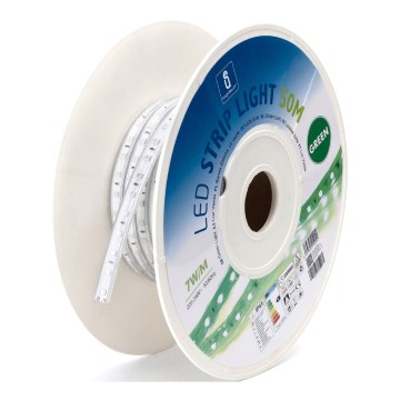 Aigostar - Striscia LED 350W/230V 50m verde IP65